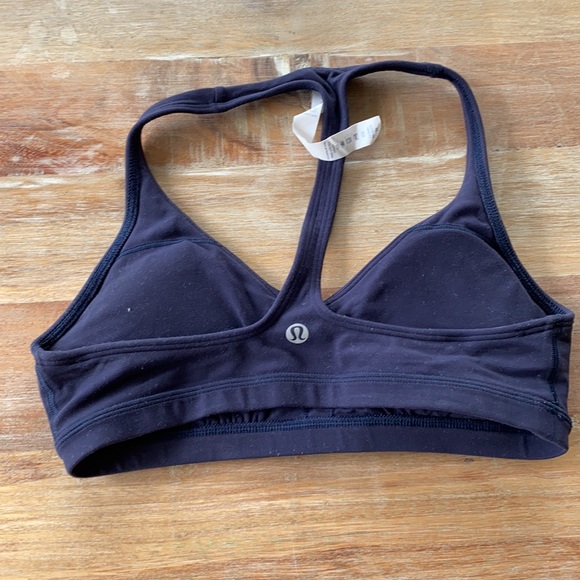 Lulu bra navy size 4 - Picture 2 of 2